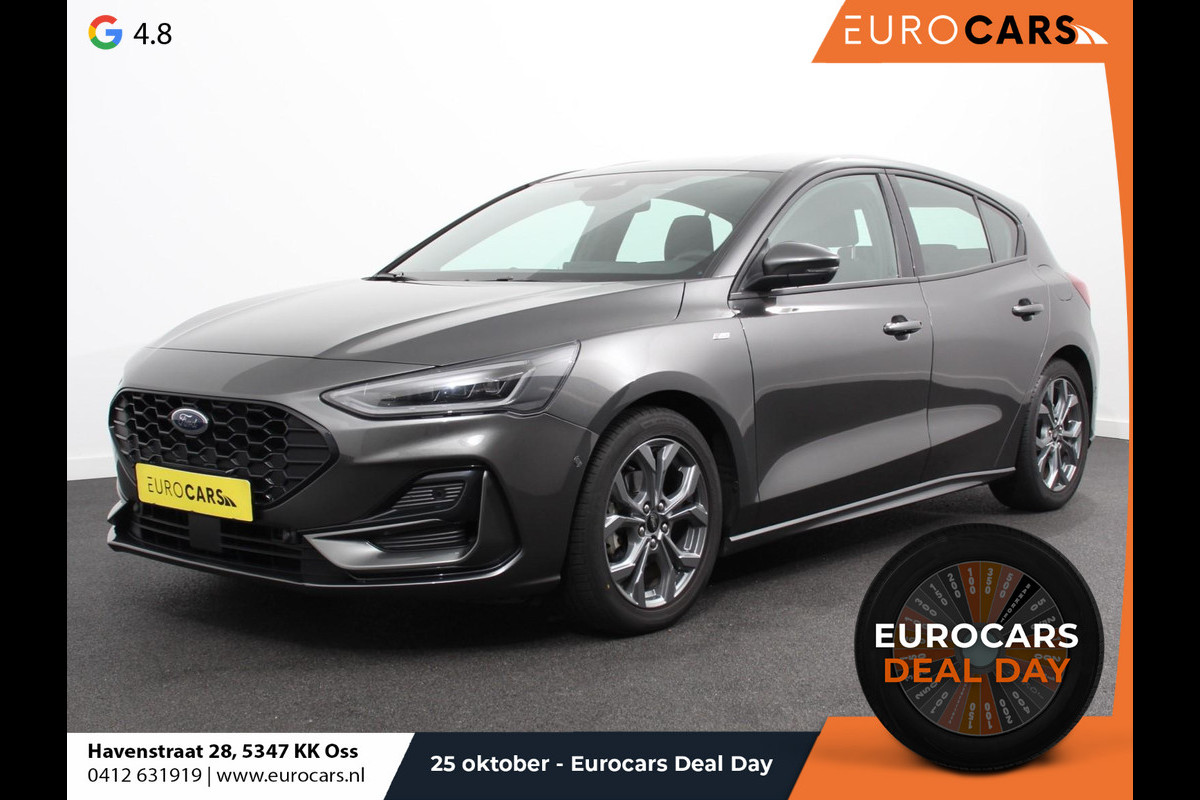 Ford Focus 1.0 125 PK Hybrid ST Line Groot Scherm! Navigatie Climate Control Led Dab Camera Parkeer sensoren Cruise Control Lichtmetalen velgen Ford Focus 1.0 125 PK Hybrid ST Line Groot Scherm! Navigatie Climate Control Led Dab Camera Parkeer sensoren Cruise Control Lichtmetalen velgen