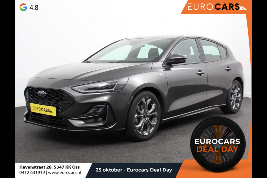 Ford Focus 1.0 125 PK Hybrid ST Line Groot Scherm! Navigatie Climate Control Led Dab Camera Parkeer sensoren Cruise Control Lichtmetalen velgen