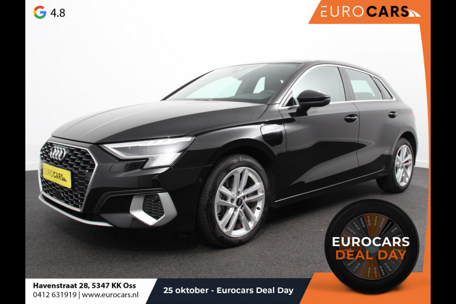 Audi A3 Sportback 40 TFSI e PHEV 204pk Advanced S Tronic | Panorama dak | Climate control | Adaptive cruise control | LED | Parkeersensoren | Keyless | Navigatie | Verwarmde voorstoelen | Apple Carplay/ Android Auto