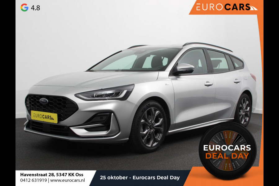 Ford FOCUS Wagon 1.0 125pk Hybrid Automaat ST Navigatie Climate control cruise control Carplay LM velgen Parkeersensoren Led Matrix koplampen