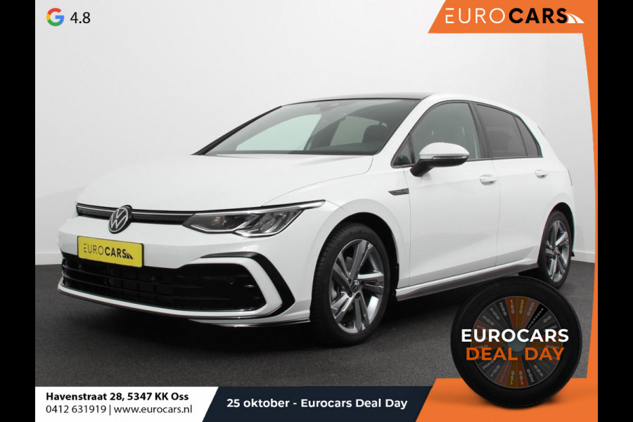 Volkswagen Golf 1.5 eTSI DSG R-Line Volkswagen Golf 1.5 eTSI 150pk DSG R-Line | Panorama dak | Navigatie | Apple Carplay/Android Auto | Climate Control | Camera | Dab | Extra Getint Glas | Adaptive Cruise Control | Virtual Cockpit | Lichtmetalen Velgen