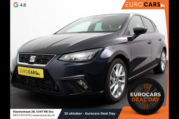 Seat Ibiza 1.0 TSI 110pk DSG FR | DEMO ! |  Navigatie | Apple Carplay/Android Auto | Camera | Parkeersensoren | Adaptive cruise control | Keyless Entry/Start | Virtual Cockpit | Stoelverwarming | Ledverlichting | Getinte ramen