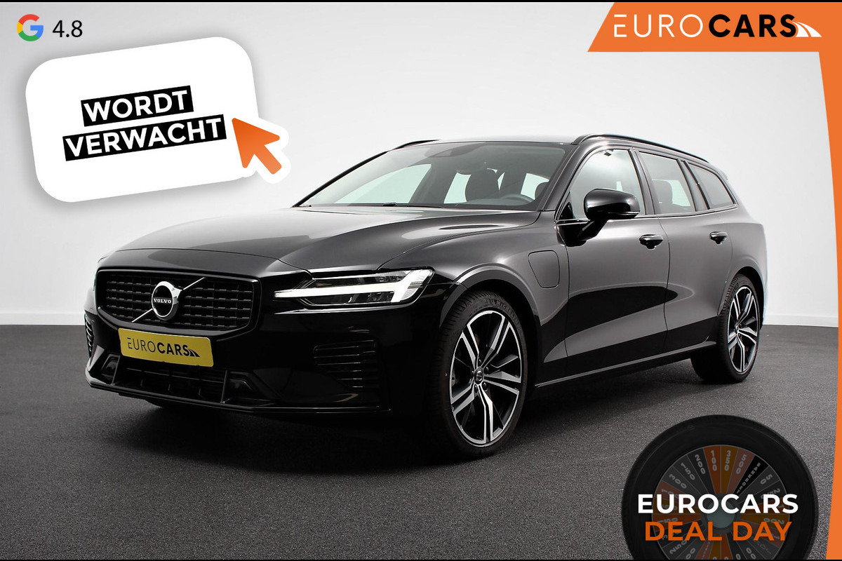 Volvo V60 2.0 T6 Recharge AWD R-Design | Navigatie | Harmon Kardon | Camera | Adaptive Cruise Control | 19 Inch Lichtmetalen Velgen |
