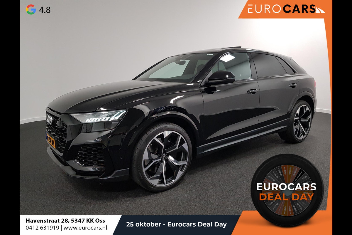 Audi RSQ8 4.0 TFSI RS Q8 Quattro 600pk! Panorama dak Navigatie Electrische achterklep Led Camera Climate Control voor en achter Lichtmetalen Velgen