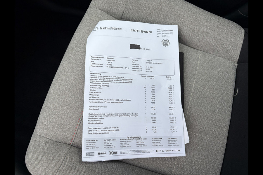 Citroën C3 Aircross 1.2 PureTech S&S Shine | Panodak | Head UP | Keyless | Prijs Rijklaar!!