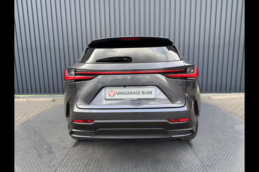 Lexus NX 450h+ AWD Executive / President | Schuif-/kanteldak | Sonic grey | 360 camera | Head-up | Rijklaar!!