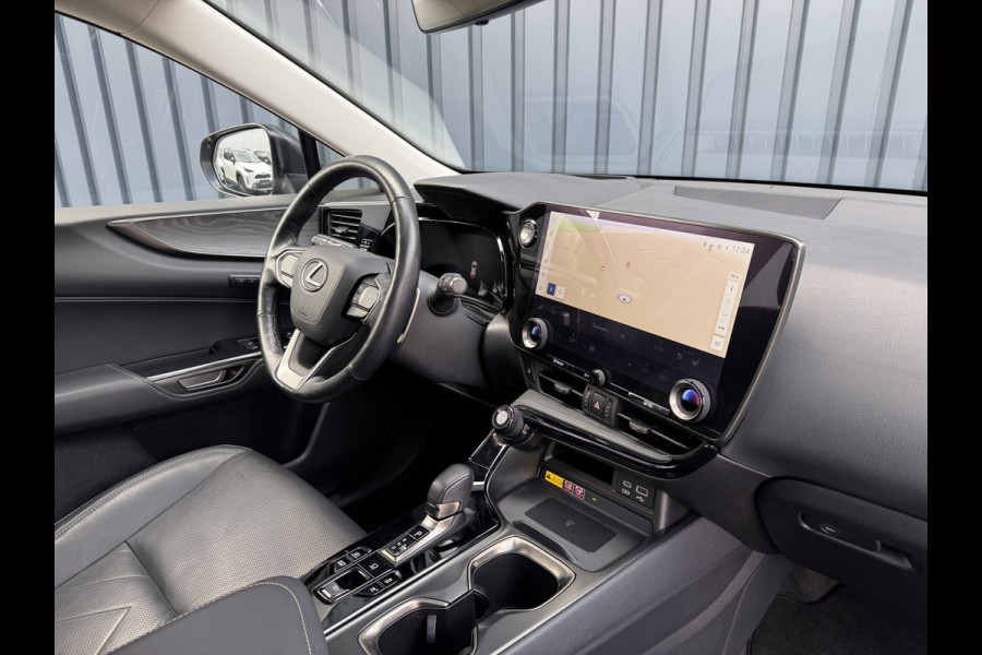 Lexus NX 450h+ AWD Executive / President | Schuif-/kanteldak | Sonic grey | 360 camera | Head-up | Rijklaar!!