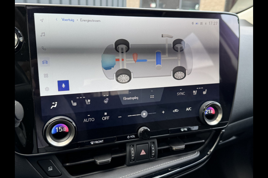 Lexus NX 450h+ AWD Executive / President | Schuif-/kanteldak | Sonic grey | 360 camera | Head-up | Rijklaar!!