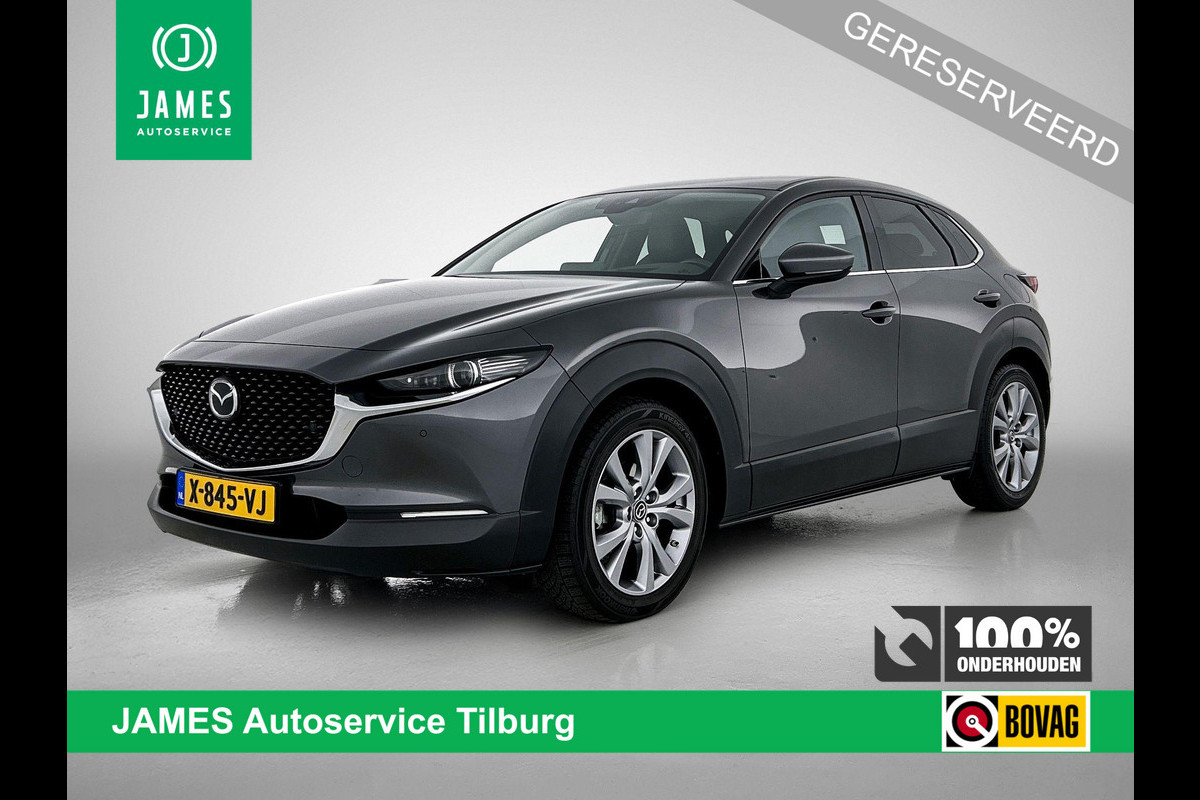 Mazda CX-30 2.0 e-SkyActiv-X M Hybrid AUTOM. CARPLAY | AD-CRUISE | CAMERA | LEER EL. STOEL Mazda CX-30 2.0 e-SkyActiv-X M Hybrid AUTOM. CARPLAY | AD-CRUISE | CAMERA | LEER EL. STOEL