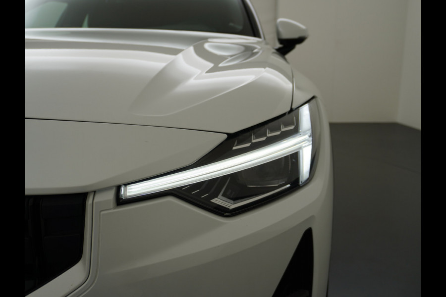 Polestar 2 Long Range 78 kWh SOH=92,7% Pano-Dak 20" Sleutelloos(Telefoon-sleutel) Adaptive-Cruise Carplay Android 360-Camera Elektr.stoelen Phone-Connect.Stoel-Verwarmd 1500kg-trekvermogen OnePedal drive Licht+Zichtpakket 55.000 nieuw!! EBD RemAssist Virtual-Cockpit digiDash Uitparkeer waarschuwing Botswaarsc.syst. Autonoom-Rem Noodrem ESP TCS Hill-Assist Lane Assist Pre-Crash-Syst. Emergency-Call Keyless Ecc tot 150kw snell