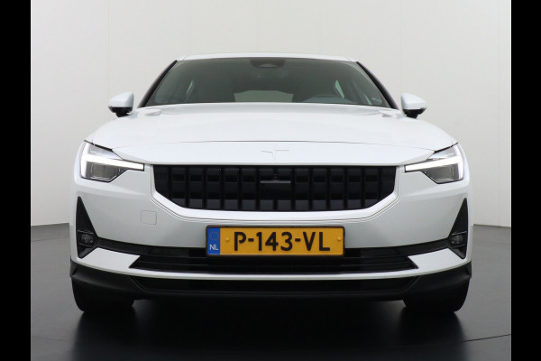 Polestar 2 Long Range 78 kWh SOH=92,7% Pano-Dak 20" Sleutelloos(Telefoon-sleutel) Adaptive-Cruise Carplay Android 360-Camera Elektr.stoelen Phone-Connect.Stoel-Verwarmd 1500kg-trekvermogen OnePedal drive Licht+Zichtpakket 55.000 nieuw!! EBD RemAssist Virtual-Cockpit digiDash Uitparkeer waarschuwing Botswaarsc.syst. Autonoom-Rem Noodrem ESP TCS Hill-Assist Lane Assist Pre-Crash-Syst. Emergency-Call Keyless Ecc tot 150kw snell