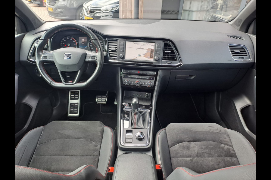Seat Ateca 2.0 EcoTSI FR 4DRIVE | Automaat | LED | Trekhaak | Stoelverwarming | Park Assist | Elek. klep | All-season |