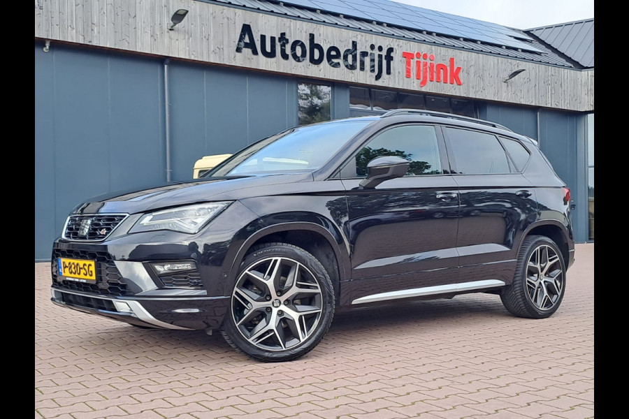 Seat Ateca 2.0 EcoTSI FR 4DRIVE | Automaat | LED | Trekhaak | Stoelverwarming | Park Assist | Elek. klep | All-season |
