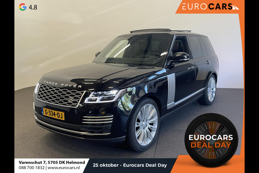 Land Rover Range Rover 3.0 TDV6 Autobiography Trekhaak Panoramadak Navigatie Apple Carplay/Android Auto Adaptive Cruise Control Camera Parkeersensoren Head-up Display Stoelverwarming en verkoeling Stuurverwarming Matrix Ledkoplampen Getinte ramen Luchtvering
