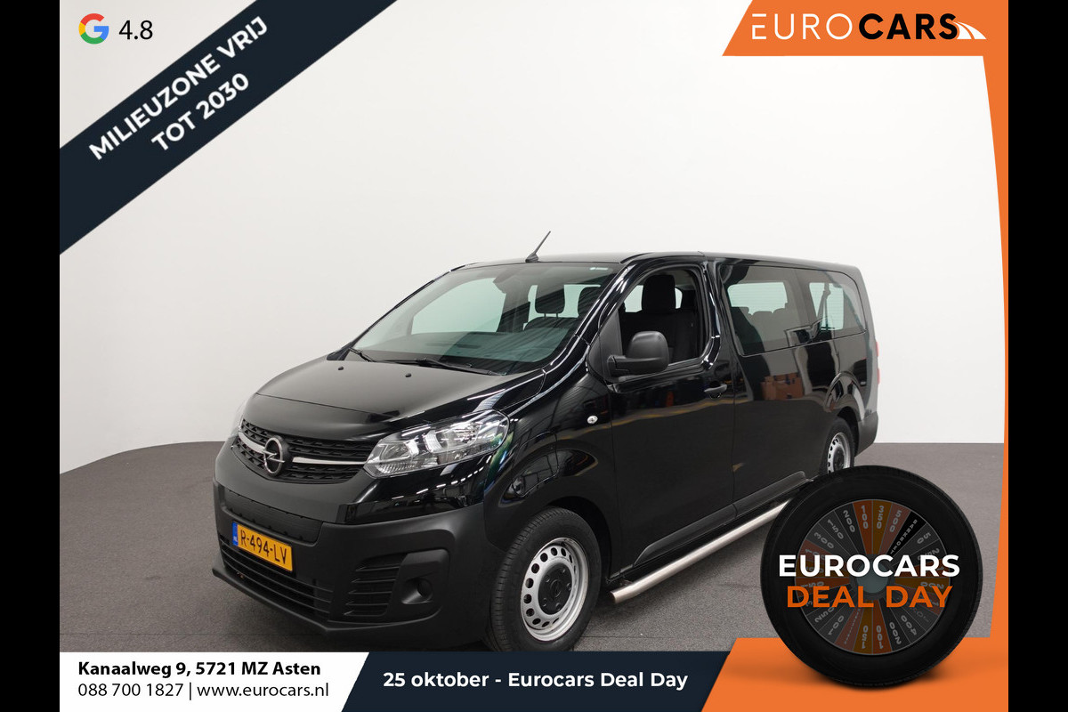 Opel Vivaro-e Combi L3H1 75 kWh Vivaro-e Combi 75-kWh L3H1 9-persoons PERSONENBUS Airco Navi PDCA Sidebars Opel Vivaro-e Combi L3H1 75 kWh Vivaro-e Combi 75-kWh L3H1 9-persoons PERSONENBUS Airco Navi PDCA Sidebars