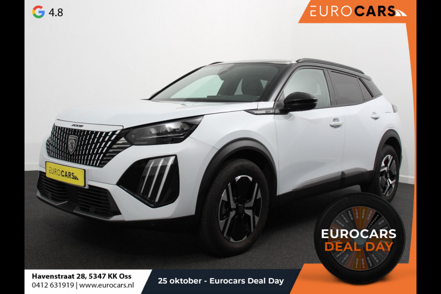 Peugeot 2008 1.2 PureTech 130pk Automaat Allure | Navigatie | Climate Control | Camera 360 | Dab | Led | Lichtmetalen Velgen | Parkeer sensoren | Cruise Control Adaptive | Stoelverwarming