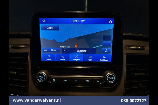 Ford Transit Custom 2.0 TDCI L2H1 Euro6 Airco | Camera | Navigatie | Apple Carplay | LED | Cruisecontrol Android Auto, Stoelverwarming, Verwarmde voorruit, Parkeersensoren, Bijrijdersbank