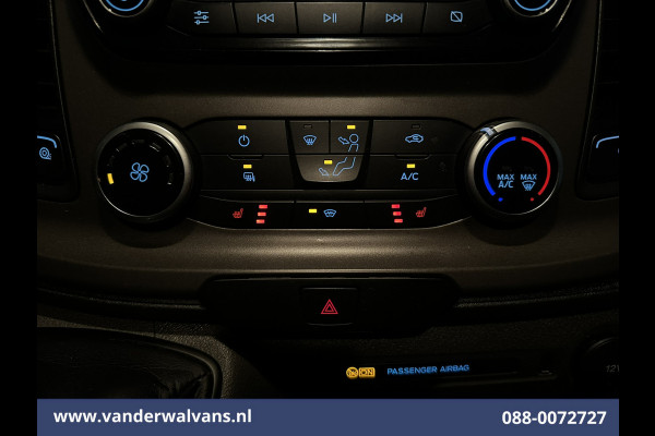 Ford Transit Custom 2.0 TDCI L2H1 Euro6 Airco | Camera | Navigatie | Apple Carplay | LED | Cruisecontrol Android Auto, Stoelverwarming, Verwarmde voorruit, Parkeersensoren, Bijrijdersbank