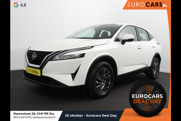 Nissan QASHQAI 1.3 MHEV Xtronic Acenta Navigatie Apple Carplay/Andoid Auto Parkeersensor achter Camera Adaptive Cruise Control Blind Spot Assist Stuur- en stoelverwarming Ledverlichting Climatronic