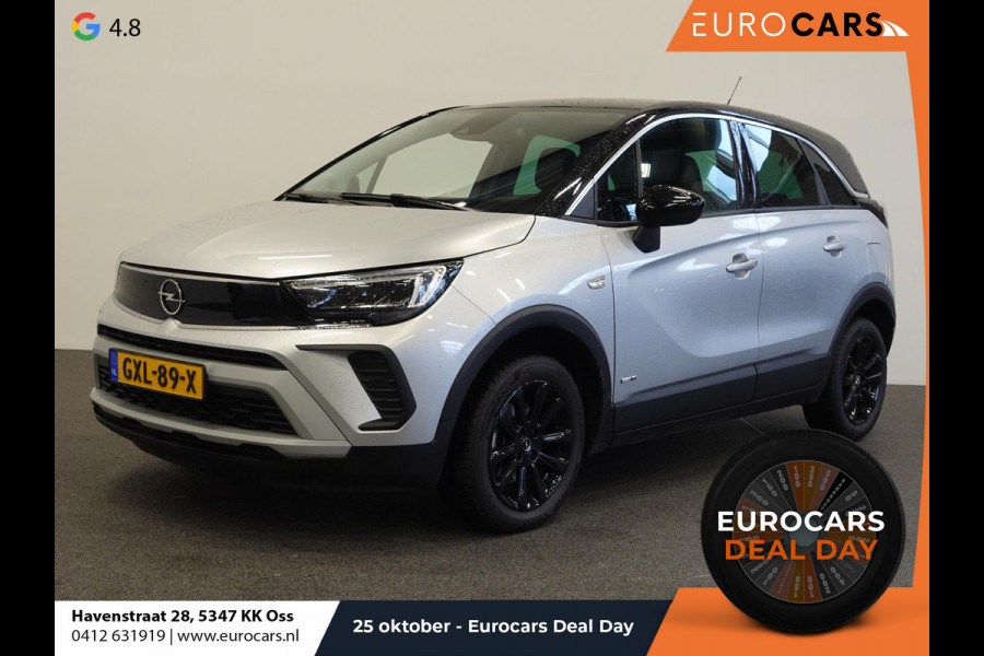 Opel Crossland 1.2 Turbo 130pk Automaat Elegance | Navigatie | Apple Carplay/Android Auto | Camera | Parkeersensoren | Cruise Control | Stoel- en Stuurverwarming | Keyless Entry | Climate Control | Getinte ramen