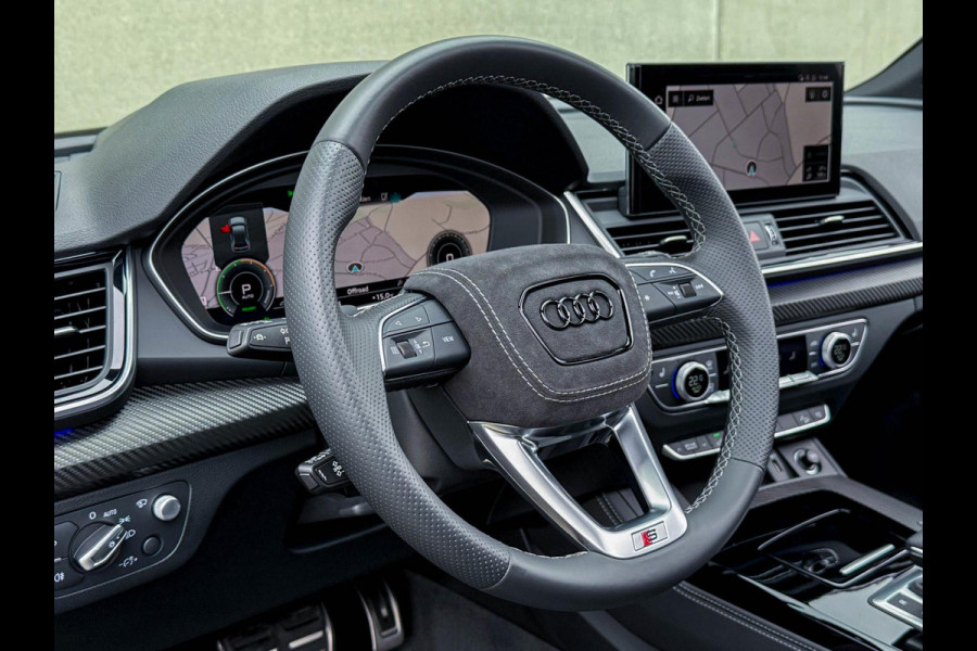 Audi Q5 50 TFSI e Quattro Competition S Edition S-Line 299pk Automaat! Panoramadak|Virtual Cockpit|Luchtvering|LED Matrix|Trekhaak
