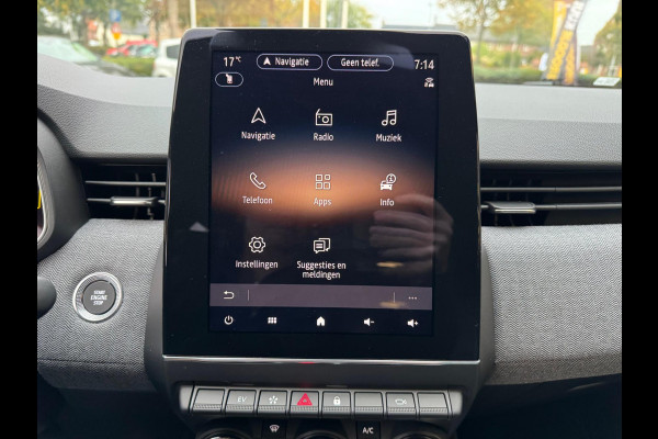 Renault Clio 1.6 E-Tech Full Hybrid 145 techno Groot navi / 360 Camera / Vert. cockpit / Clima / LM velgen