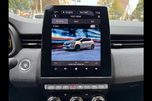 Renault Clio 1.6 E-Tech Full Hybrid 145 techno Groot navi / 360 Camera / Vert. cockpit / Clima / LM velgen