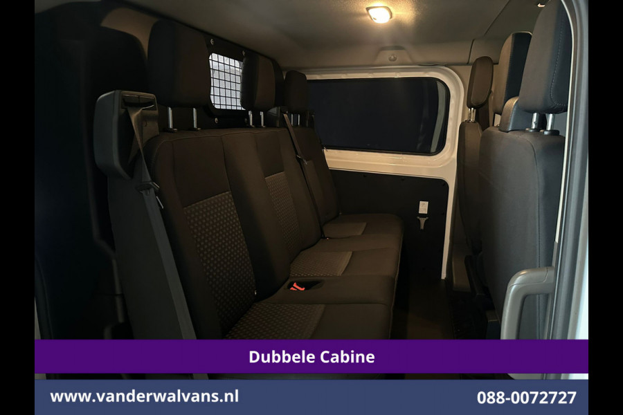 Ford Transit Custom 2.0 TDCI 131pk Automaat L2H1 Dubbele Cabine Euro6 Airco | 6-Zits | Camera | Navigatie | Apple Carplay | LED | Trekhaak Android Auto, LM velgen, Cruisecontrol, Verwarmde voorruit, Parkeersensoren, Bijrijdersbank
