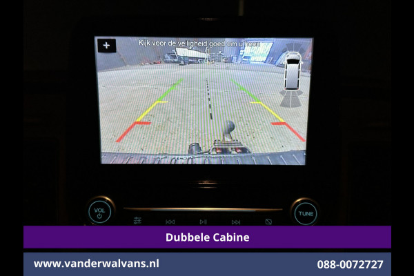 Ford Transit Custom 2.0 TDCI 131pk Automaat L2H1 Dubbele Cabine Euro6 Airco | 6-Zits | Camera | Navigatie | Apple Carplay | LED | Trekhaak Android Auto, LM velgen, Cruisecontrol, Verwarmde voorruit, Parkeersensoren, Bijrijdersbank