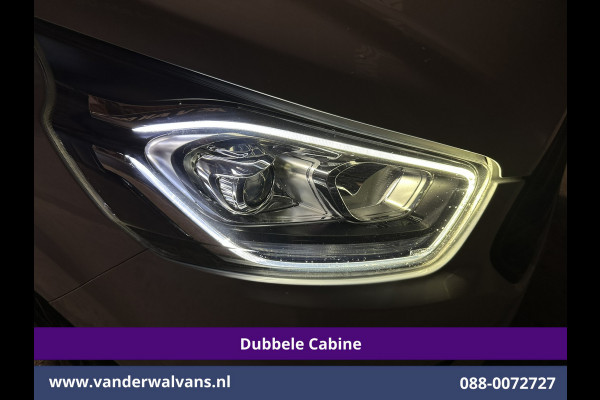 Ford Transit Custom 2.0 TDCI 131pk Automaat L2H1 Dubbele Cabine Euro6 Airco | 6-Zits | Camera | Navigatie | Apple Carplay | LED | Trekhaak Android Auto, LM velgen, Cruisecontrol, Verwarmde voorruit, Parkeersensoren, Bijrijdersbank