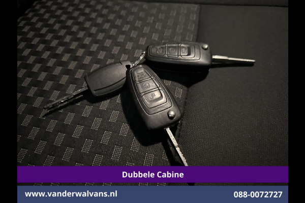 Ford Transit Custom 2.0 TDCI 131pk Automaat L2H1 Dubbele Cabine Euro6 Airco | 6-Zits | Camera | Navigatie | Apple Carplay | LED | Trekhaak Android Auto, LM velgen, Cruisecontrol, Verwarmde voorruit, Parkeersensoren, Bijrijdersbank
