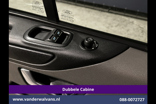 Ford Transit Custom 2.0 TDCI 131pk Automaat L2H1 Dubbele Cabine Euro6 Airco | 6-Zits | Camera | Navigatie | Apple Carplay | LED | Trekhaak Android Auto, LM velgen, Cruisecontrol, Verwarmde voorruit, Parkeersensoren, Bijrijdersbank