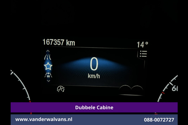 Ford Transit Custom 2.0 TDCI 131pk Automaat L2H1 Dubbele Cabine Euro6 Airco | 6-Zits | Camera | Navigatie | Apple Carplay | LED | Trekhaak Android Auto, LM velgen, Cruisecontrol, Verwarmde voorruit, Parkeersensoren, Bijrijdersbank
