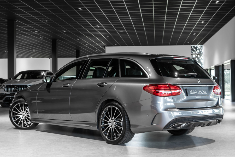 Mercedes-Benz C-Klasse Estate 180 AMG Sport Edition Leder|Sfeerverlichting|Aut-kofferklep|LED|19"|New Service/APK