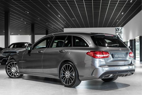 Mercedes-Benz C-Klasse Estate 180 AMG Sport Edition Leder|Sfeerverlichting|Aut-kofferklep|LED|19"|New Service/APK
