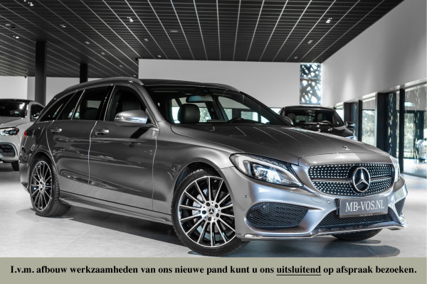 Mercedes-Benz C-Klasse Estate 180 AMG Sport Edition Leder|Sfeerverlichting|Aut-kofferklep|LED|19"|New Service/APK