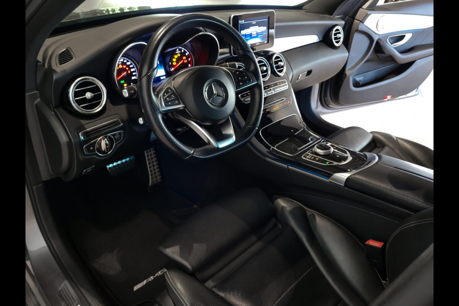 Mercedes-Benz C-Klasse Estate 180 AMG Sport Edition Leder|Sfeerverlichting|Aut-kofferklep|LED|19"|New Service/APK
