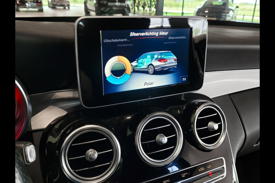 Mercedes-Benz C-Klasse Estate 180 AMG Sport Edition Leder|Sfeerverlichting|Aut-kofferklep|LED|19"|New Service/APK