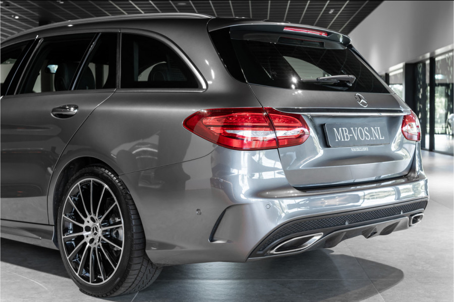 Mercedes-Benz C-Klasse Estate 180 AMG Sport Edition Leder|Sfeerverlichting|Aut-kofferklep|LED|19"|New Service/APK