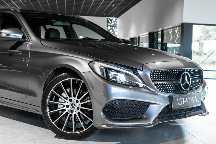 Mercedes-Benz C-Klasse Estate 180 AMG Sport Edition Leder|Sfeerverlichting|Aut-kofferklep|LED|19"|New Service/APK