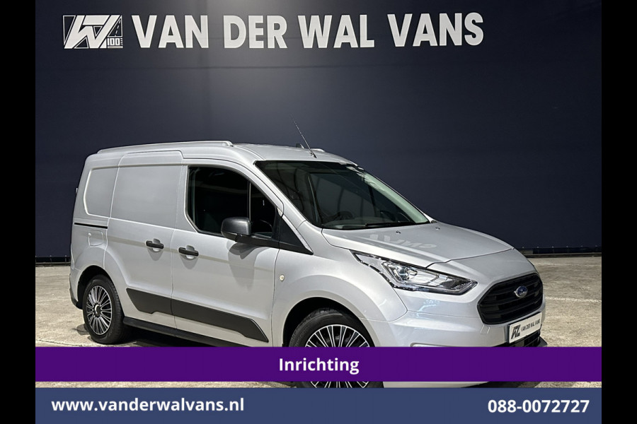 Ford Transit Connect 1.5 EcoBlue 120pk L1H1 Inrichting Euro6 Airco | Camera | LED | Cruisecontrol | Apple Carplay Stoelverwarming, Verwarmde voorruit, Parkeersensoren