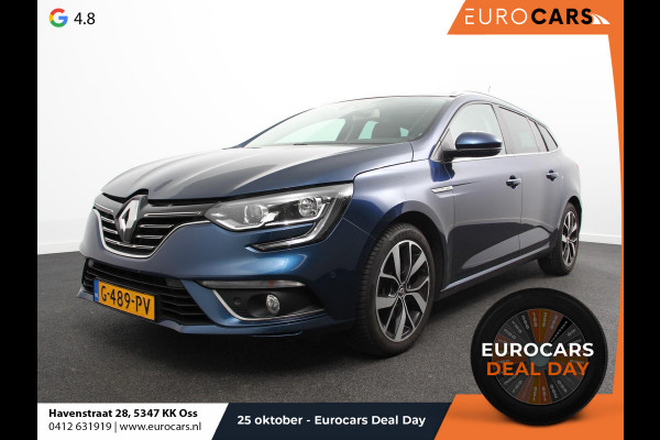 Renault MEGANE Estate 1.3 TCe 163pk GT-Line | Panorama dak | Navigatie | Half leder | Climate Control | Lichtmetalen Velgen |