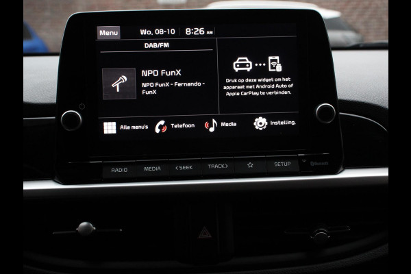 Kia Picanto 1.0 DPi Automaat DynamicLine | Navigatie | Airco | Camera | DAB | Lichtmetalen velgen | Bluetooth | Apple Carplay/Android Auto | Cruise Control