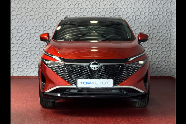 Nissan QASHQAI 1.3 MHEV 160PK TEKNA PLUS BOSE 20''LMV LEER ALCANTARA PANO MASSAGE BOSE STOEL/STUUR/RUIT VERW MATRIX.LED ELEK.KLEP HEADUP 20''LM 04/2025