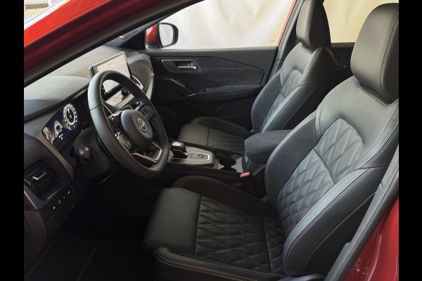 Nissan QASHQAI 1.3 MHEV 160PK TEKNA PLUS BOSE 20''LMV LEER ALCANTARA PANO MASSAGE BOSE STOEL/STUUR/RUIT VERW MATRIX.LED ELEK.KLEP HEADUP 20''LM 04/2025