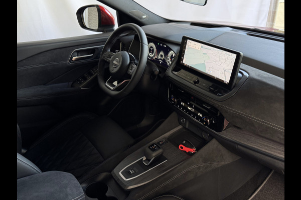 Nissan QASHQAI 1.3 MHEV 160PK TEKNA PLUS BOSE 20''LMV LEER ALCANTARA PANO MASSAGE BOSE STOEL/STUUR/RUIT VERW MATRIX.LED ELEK.KLEP HEADUP 20''LM 04/2025