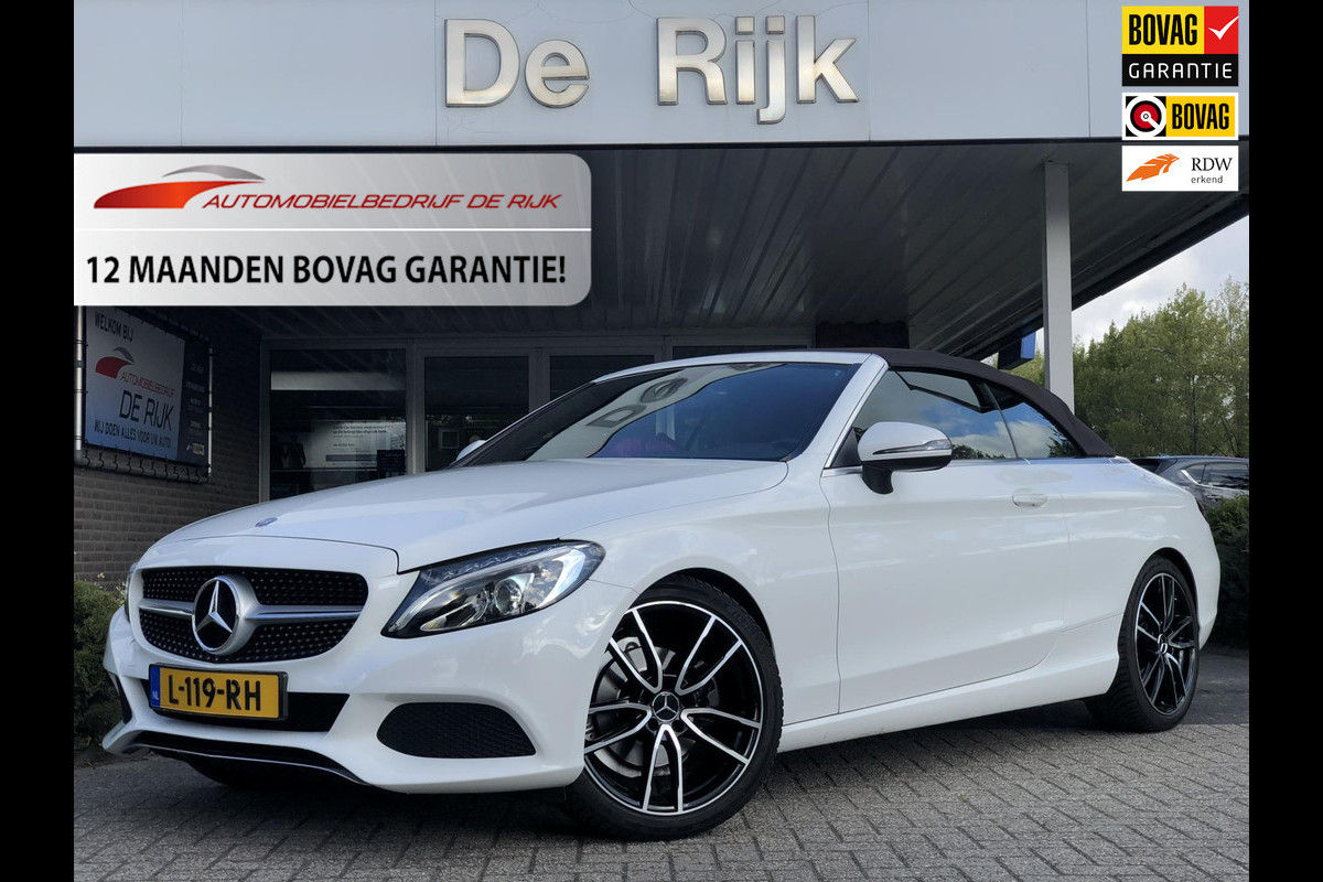 Mercedes-Benz C-Klasse Cabrio 200 Edition 1 (184PK!) | Leder, Navi, Camera, 19'' LMV, Climate, Cruise | Dealeronderhouden | Mercedes-Benz C-Klasse Cabrio 200 Edition 1 (184PK!) | Leder, Navi, Camera, 19'' LMV, Climate, Cruise | Dealeronderhouden |