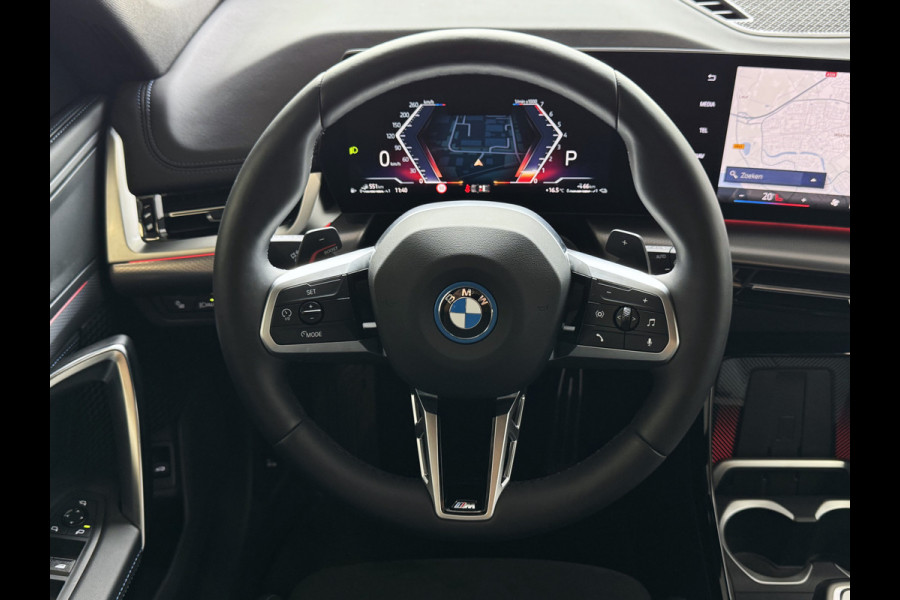 BMW X1 XDRIVE 25E M-SPORT LED ELEK.KLEP NAVI STOELVERW M-SHADOW LINE CARPLAY/ANDROID ZWARTE.HEMEL PHEV PLUG IN HYBRID AWD 4X4 4WD
