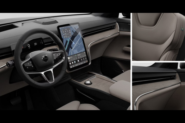Volvo EX90 517PK Automaat Twin Performance Ultra /Panoramadak / Luchtvering / Head-up display / Stoelverwarming en stuurwielverwarming / Memory seats / Adaptive cruise control / ParkeerCamera / elektrische achterklep