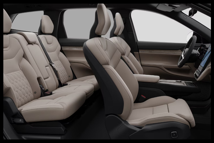 Volvo EX90 517PK Automaat Twin Performance Ultra /Panoramadak / Luchtvering / Head-up display / Stoelverwarming en stuurwielverwarming / Memory seats / Adaptive cruise control / ParkeerCamera / elektrische achterklep